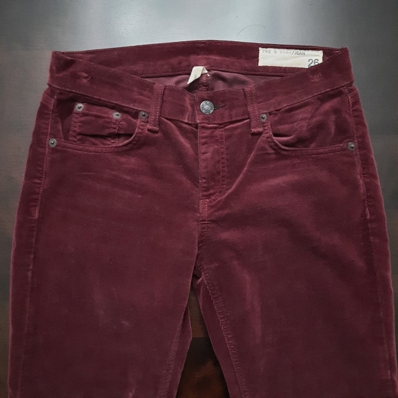 Rag & Bone Bourdeaux Skinny Corduroy Pants - Picture 4 of 11